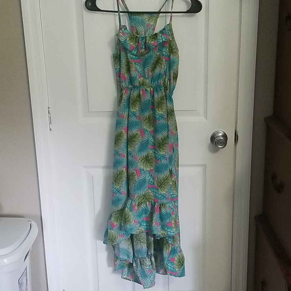 NWOT Real Love 14/16 tropical dress